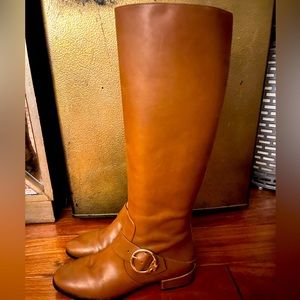 Great Condition High Knee Tory Burch Leather Boots ✨ MUST GO